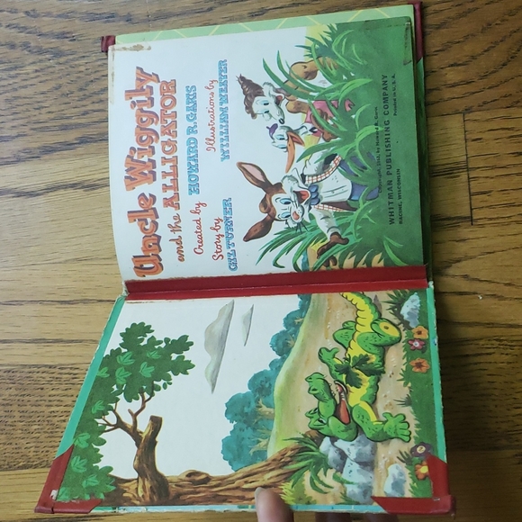 Vintage 50s Uncle Wiggily And The Alligator Hardcover Children's Book - Picture 2 of 9
